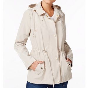 Charter Club Beige Water Resistant Jacket / Coat size S